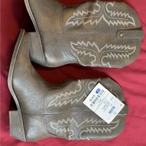 Light brown  Western Cowboy Boots